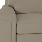 Icon Leather 2-Piece Sectional with Left Facing Chaise - Cloud Grey