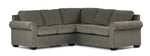 Jayden 2-Piece Sectional with Left-Facing Loveseat - Patina Dark Grey