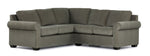 Jayden 2-Piece Sectional with Right-Facing Loveseat - Patina Dark Grey