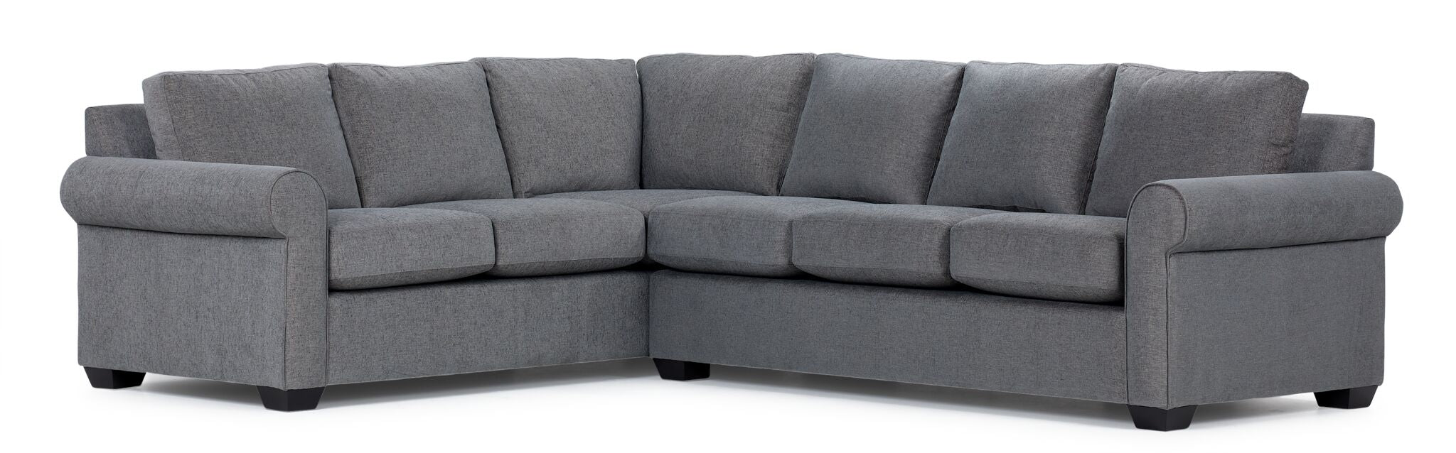 Jayden 2-Piece Sectional with Right-Facing Sofa - Patina Dark Grey