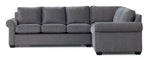 Jayden 2-Piece Sectional with Left-Facing Sofa - Patina Dark Grey