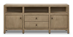 Joliette 3-Piece Entertainment Wall Unit - Light Tan