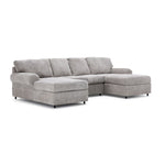 Jupiter 3-Piece Sectional - Ash Grey