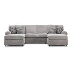 Jupiter 3-Piece Sectional - Ash Grey