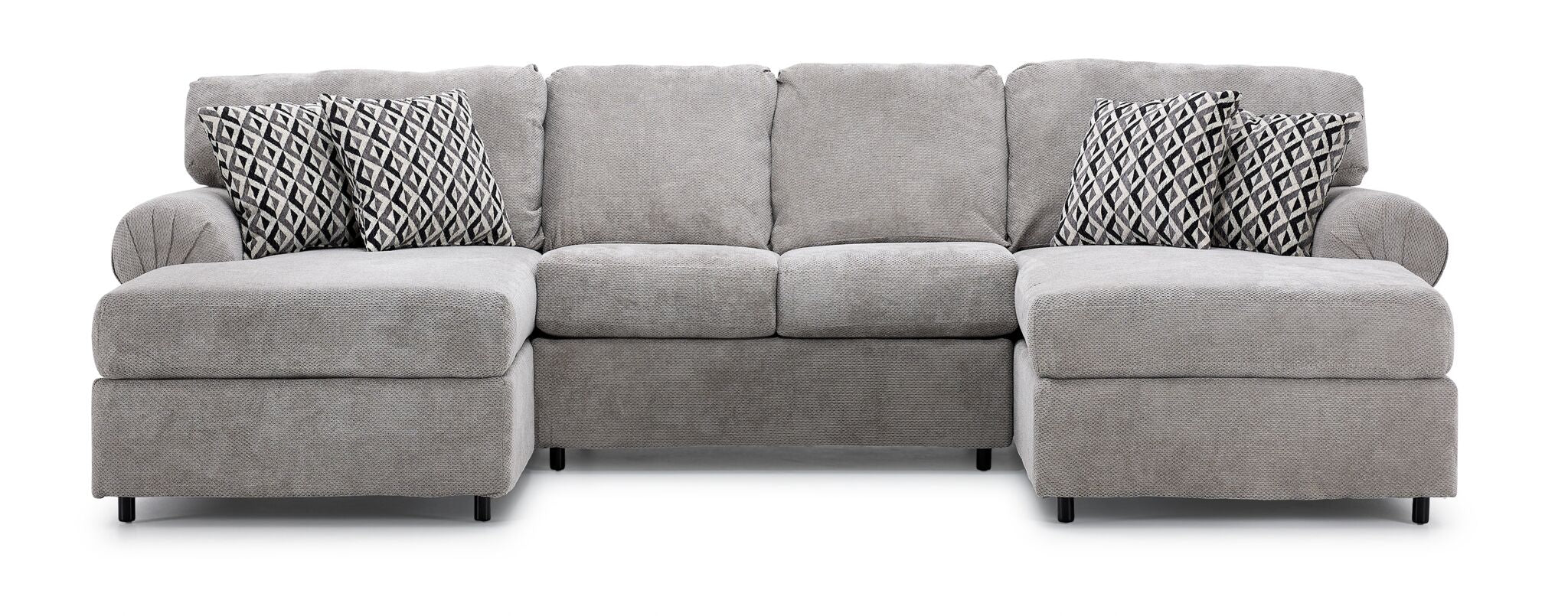 Jupiter 3-Piece Sectional - Ash Grey