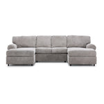 Jupiter 3-Piece Sectional - Ash Grey