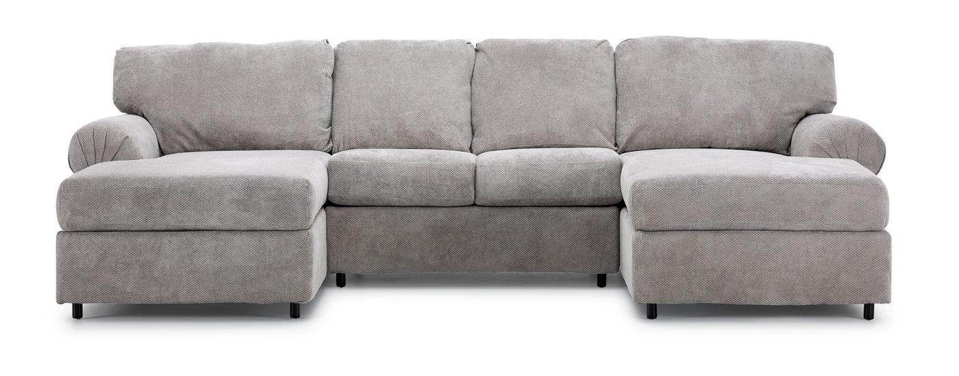 Jupiter 3-Piece Sectional - Ash Grey