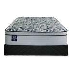 Sealy Posturepedic® Palatial Crest® Kamden II Firm Eurotop Queen Mattress and Boxspring Set