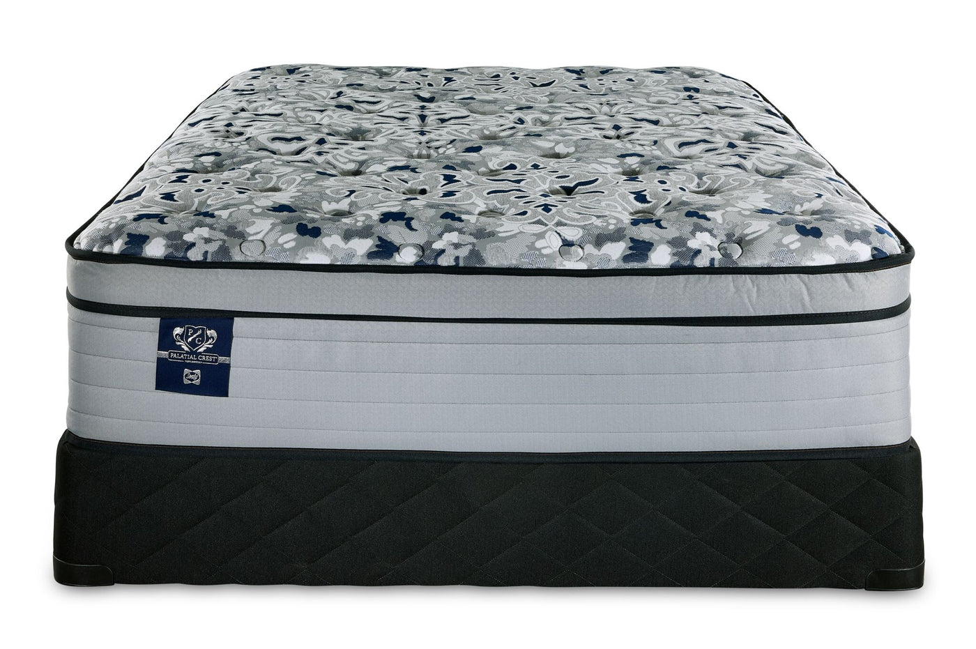 Sealy Posturepedic® Palatial Crest® Kamden II Firm Eurotop Queen Mattress and Boxspring Set