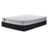 Sealy Essentials Kairo plateau euro moyen Ens. Matelas simple et sommier
