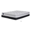 Sealy Essentials Kairo plateau euro moyen Ens. Matelas grand et demi-sommiers à profil bas