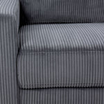 Karlstad Sofa and Chair Set - Grey