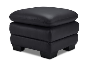 Kendrick Tabouret en cuir - noir