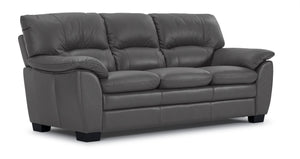 Kendrick Sofa en cuir - gris