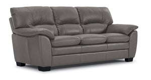 Kendrick Sofa en cuir - gris