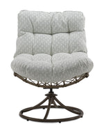 Kenosha Outdoor Swivel Chair - Dark Grey