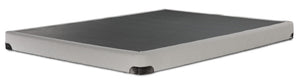 Kingsdown White Boucle Full Low Profile Boxspring