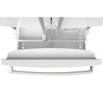 KitchenAid 35.75" 20 Cu. Ft. White Counter-Depth French Door Refrigerator - KRFC136RWH