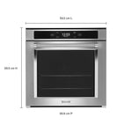 KitchenAid Fingerprint Resistant Stainless Steel 24" Wall Oven (2.9 Cu.Ft.) - YKOSC504PPS
