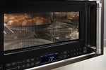 KitchenAid Black Stainless Steel with PrintShield™ Finish Over-the-Range Microwave (1.90 Cu Ft) - YKMHC319LBS