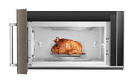KitchenAid Black Stainless Steel with PrintShield™ Finish Over-the-Range Microwave (1.90 Cu Ft) - YKMHC319LBS