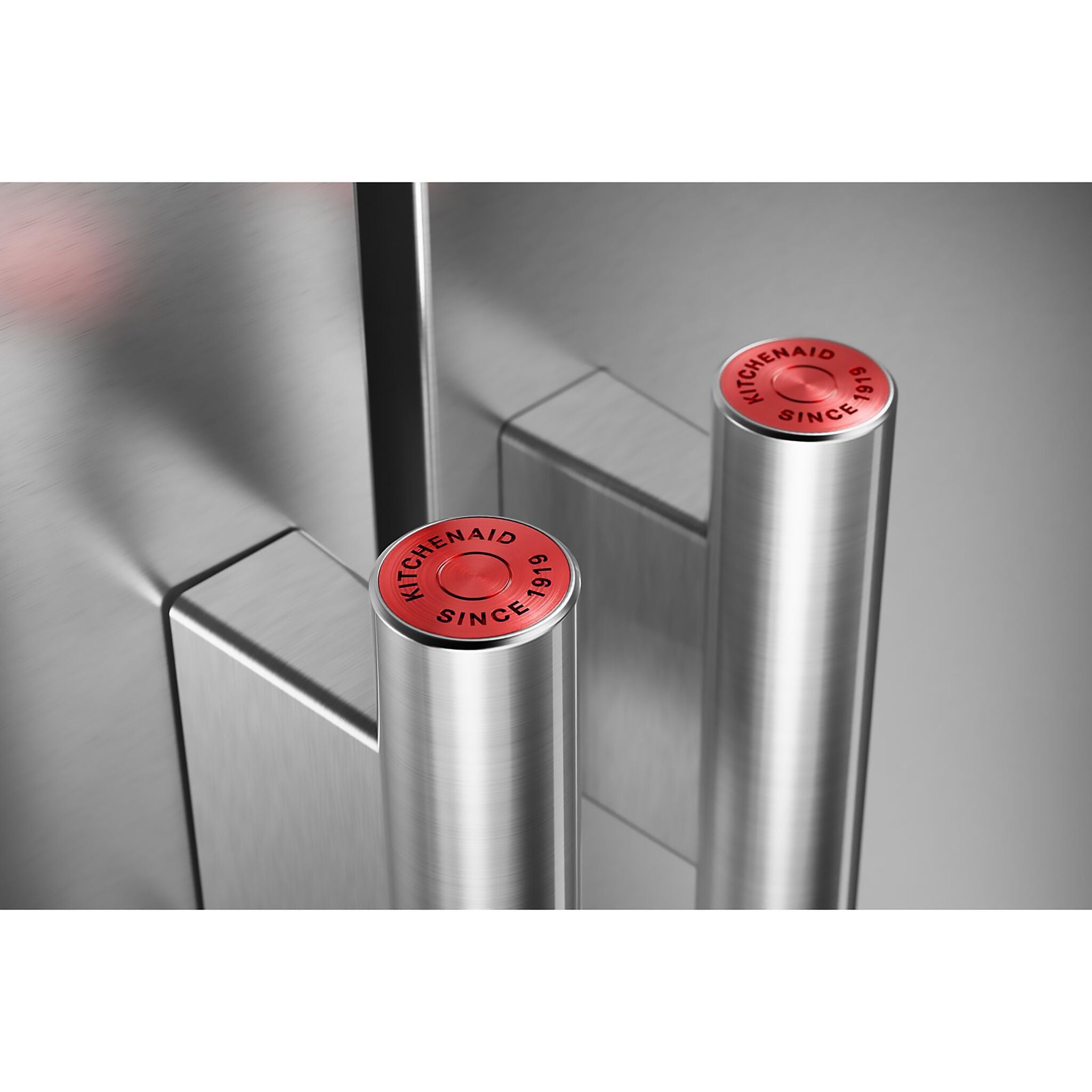 KitchenAid 36" 20.8 Cu. Ft. Printshield Stainless Steel Counter-Depth Side-by-Side Refrigerator - KRSC536RPS