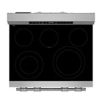 KitchenAid Printshield Stainless Freestanding Electric Convection Range (5.3 cu.ft.) - YKFES530SPS