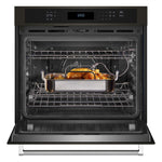 KitchenAid PrintShield™ Finish Black Stainless Steel 27" Wall Oven (4.3 Cu.ft.) - KOES527PBS