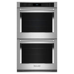 KitchenAid PrintShield Stainless 30" Double Wall Oven (10.00 Cu Ft) - KOED530PPS