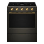 KitchenAid Black Ore Slide-In Gas Convection Range (5 cu.ft) - KSGS530SBE