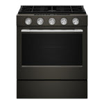 KitchenAid Black Ore Slide-In Gas Convection Range (5 cu.ft) - KSGS530SBE