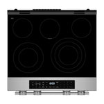 KitchenAid PrintShield Stainless Slide-in Electric Convection Range (5.3 cu.ft.) - YKSES330SPS