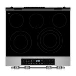 KitchenAid PrintShield Stainless Slide-in Electric Convection Range (5.3 cu.ft.) - YKSES330SPS