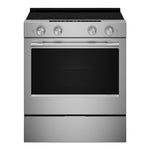 KitchenAid Fingerprint Resistant Stainless Steel Slide-In Electric Convection Range (5.3 cu.ft.) - YKSES530SPS