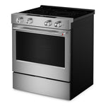 KitchenAid Fingerprint Resistant Stainless Steel Slide-In Electric Convection Range (5.3 cu.ft.) - YKSES530SPS
