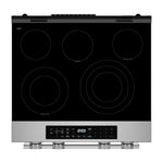 KitchenAid Fingerprint Resistant Stainless Steel Slide-In Electric Convection Range (5.3 cu.ft.) - YKSES530SPS
