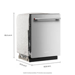 KitchenAid PrintShield Stainless Dishwasher(44 dBA) - KDTS724SPS