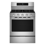 KitchenAid Fingerprint Resistant Stainless Steel Freestanding Gas Convection Range (5 cu.ft) - KFGS530SPS