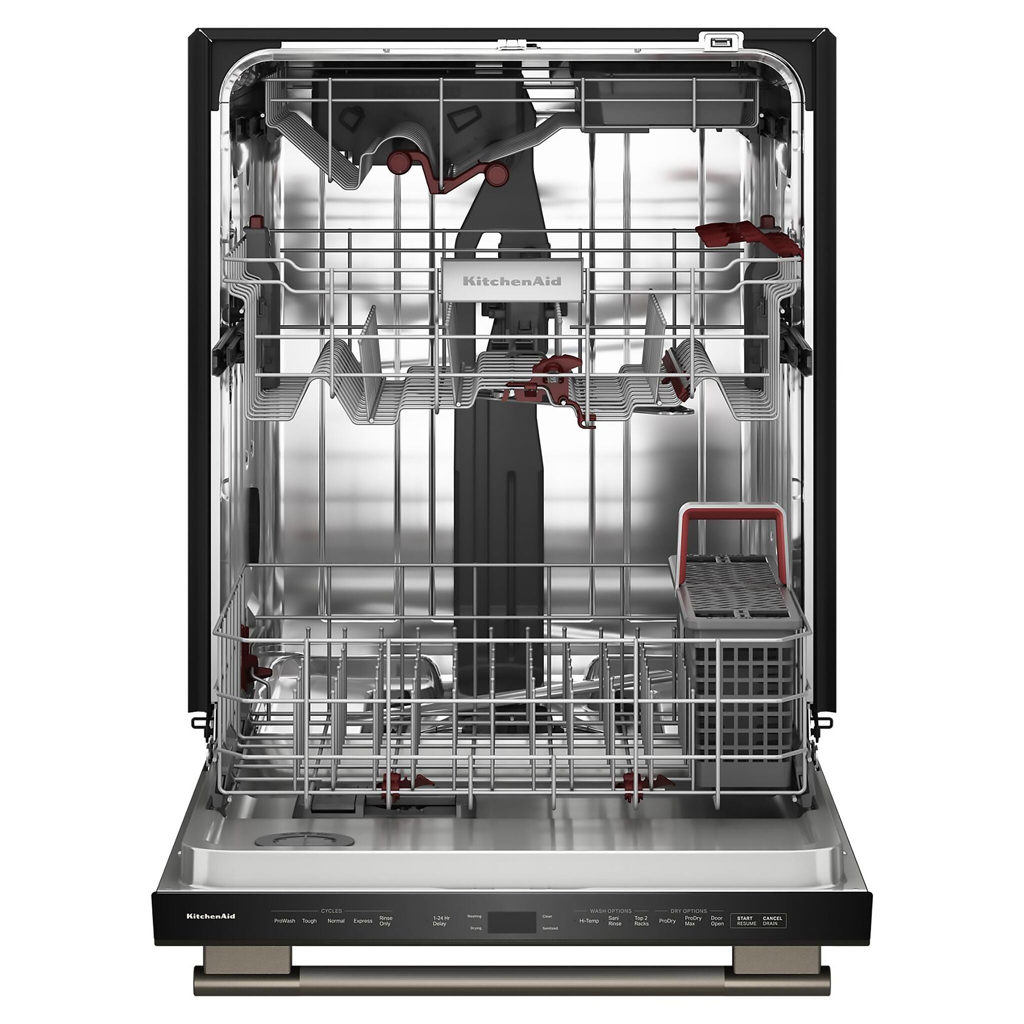 KitchenAid Black Ore Dishwasher (44 dBA) - KDTS724SBE