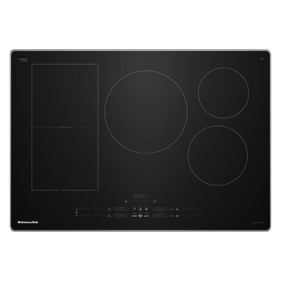 KitchenAid Stainless Steel 30" Induction Cooktop - KCIT730SSS