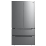 L2 Stainless Steel Counter-Depth French Door Refrigerator (22.48 Cu.Ft.) - LRQ23B4AST