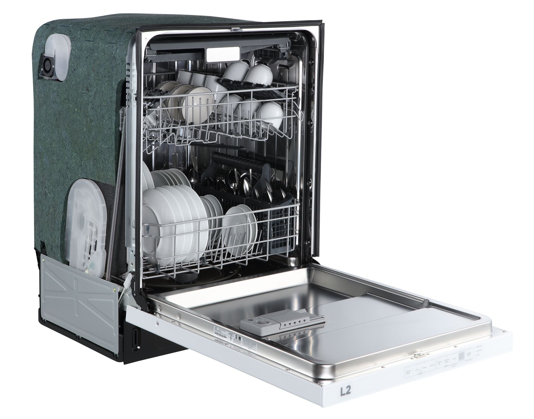 L2 White Smart Dishwasher with Sensor (52 dBA) - LDT24B12AWW