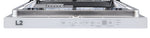 L2 White Smart Dishwasher with Sensor (52 dBA) - LDT24B12AWW