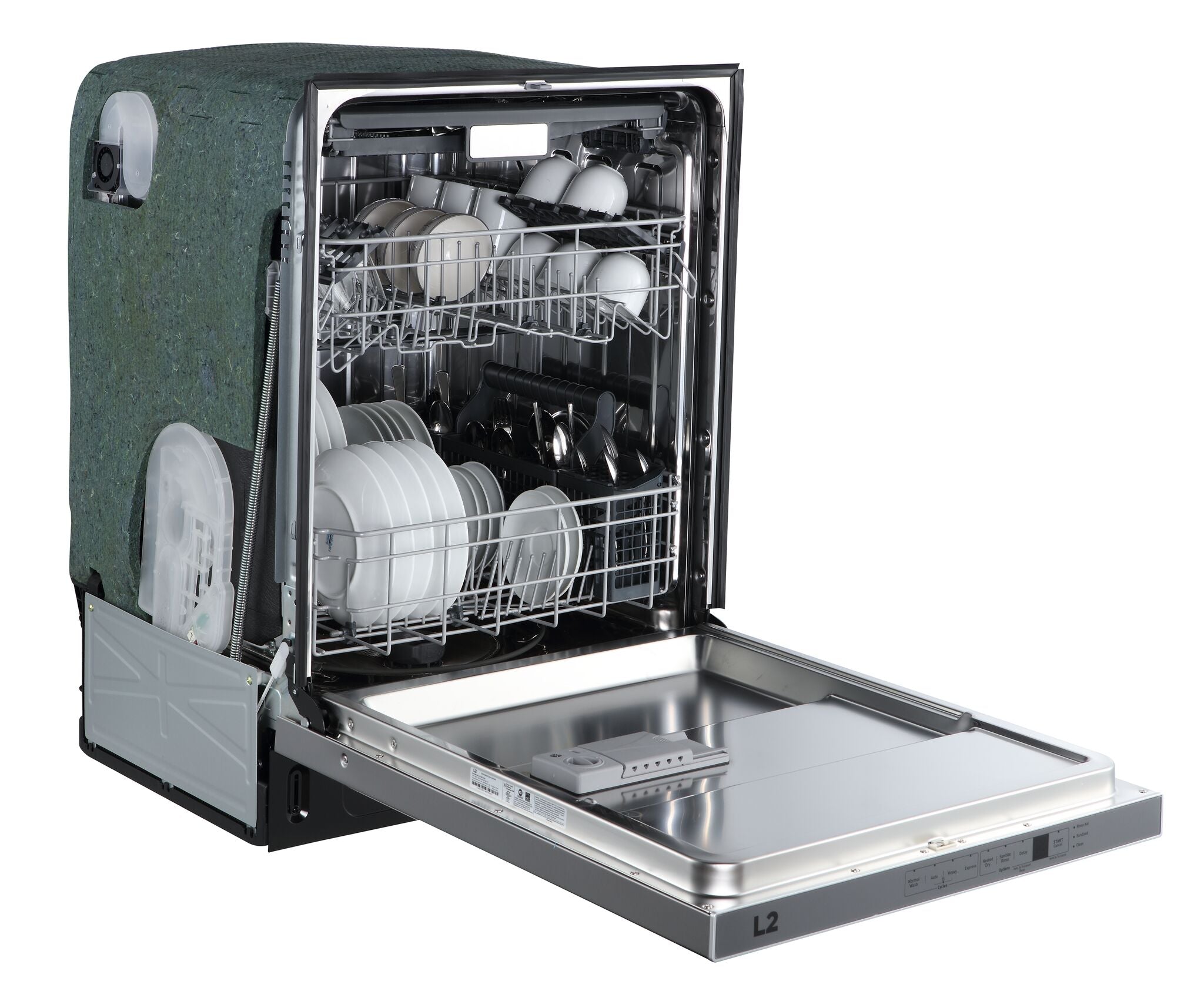 L2 Stainless Steel Smart Dishwasher with Sensor (52 dBA) - LDT24B12AST