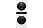 LG 24" White Single Unit WashTower™ Front Load Washer (3.1 Cu.ft) and Electric Ventless Heat Pump Dryer (4.2 Cu.ft) - WKHC152HWA