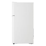 LG 27.5" 18 Cu. Ft. White Top-Freezer Refrigerator - LT18S2100W