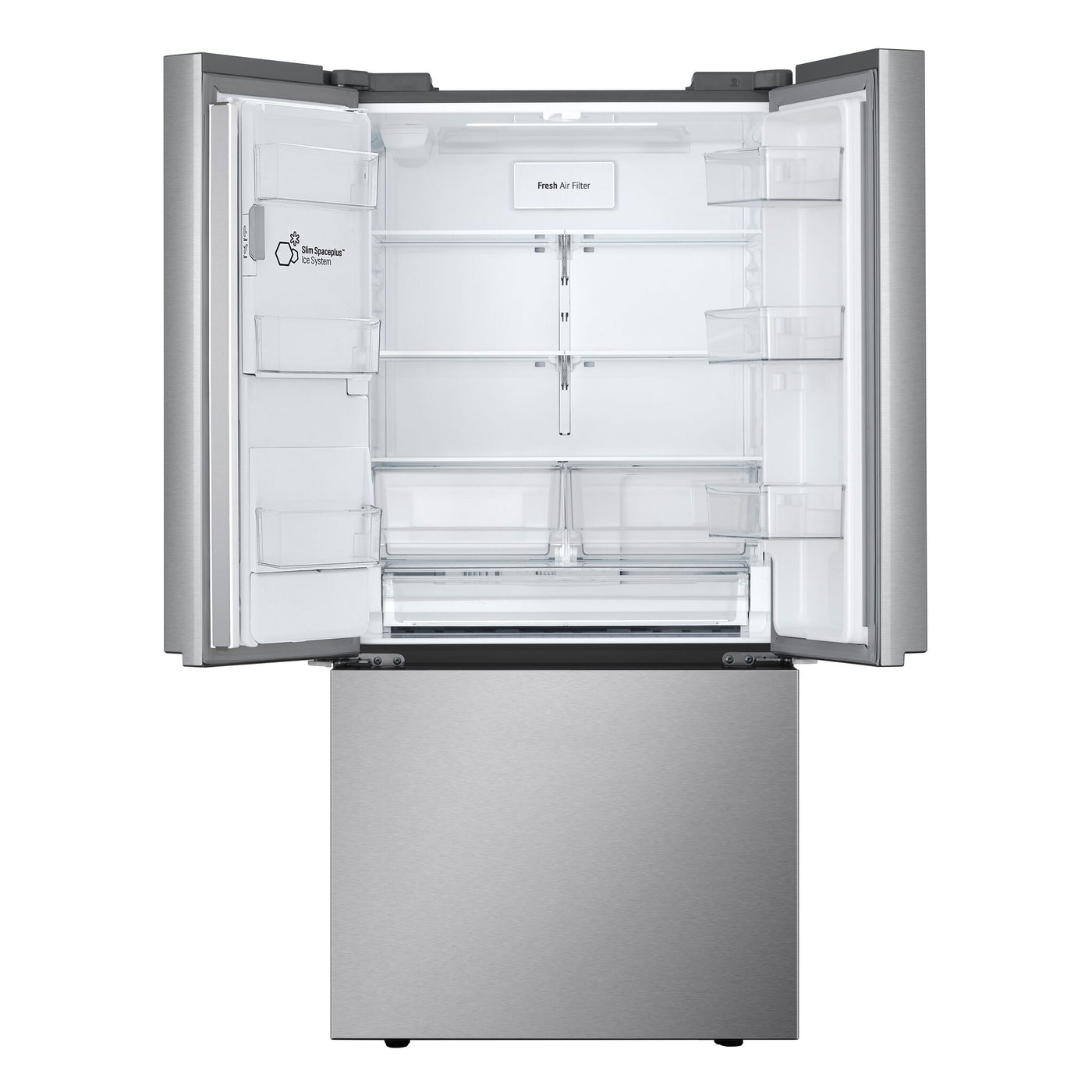 LG Smudge Resistant Stainless Steel Counter-Depth MAX™ French Door Refrigerator (20 cu. ft.) - LF20C6330S