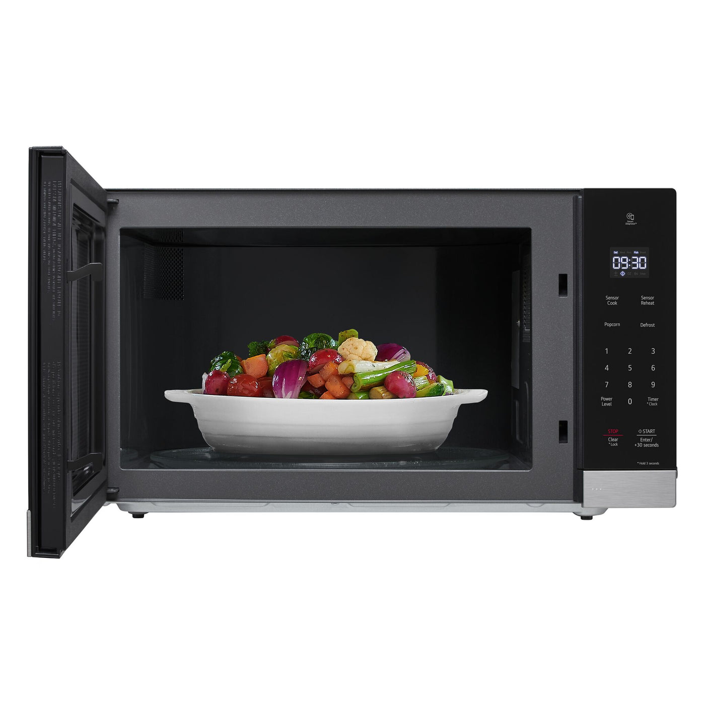 LG Stainless Steel NeoChef Countertop Microwave With Smart Inverter (2.0 Cu.Ft) - MSER2090S