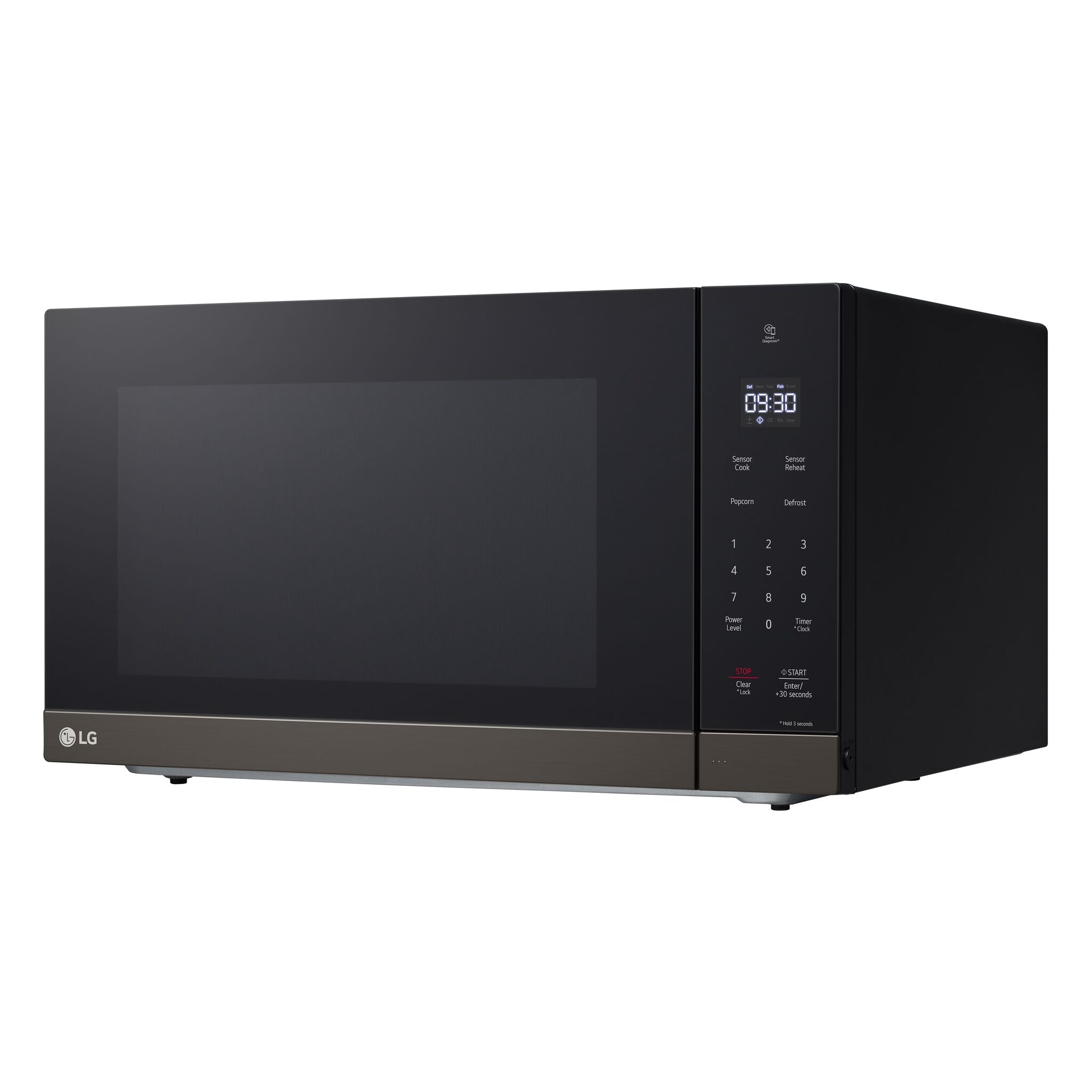 LG Black Stainless Steel NeoChef Countertop Microwave With Smart Inverter (2.0 Cu.Ft) - MSER2090D