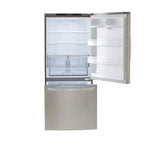 LG 30" 22.1 Cu. Ft. Stainless Steel Bottom-Freezer Refrigerator - LRDNS2200S
